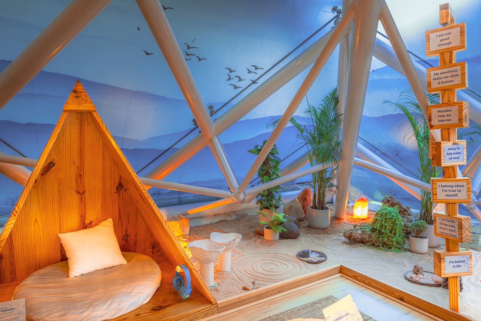 A calm, intentional space inside Zen Garden