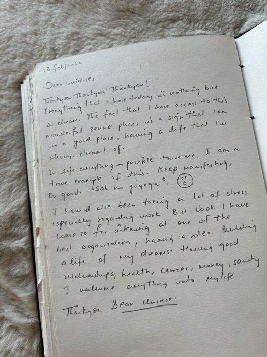 Open a handwritten Zen Garden testimonial